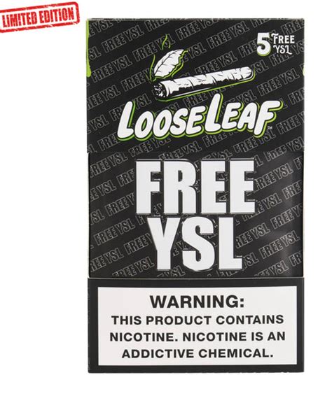 free ysl loose leaf|what does free ysl mean.